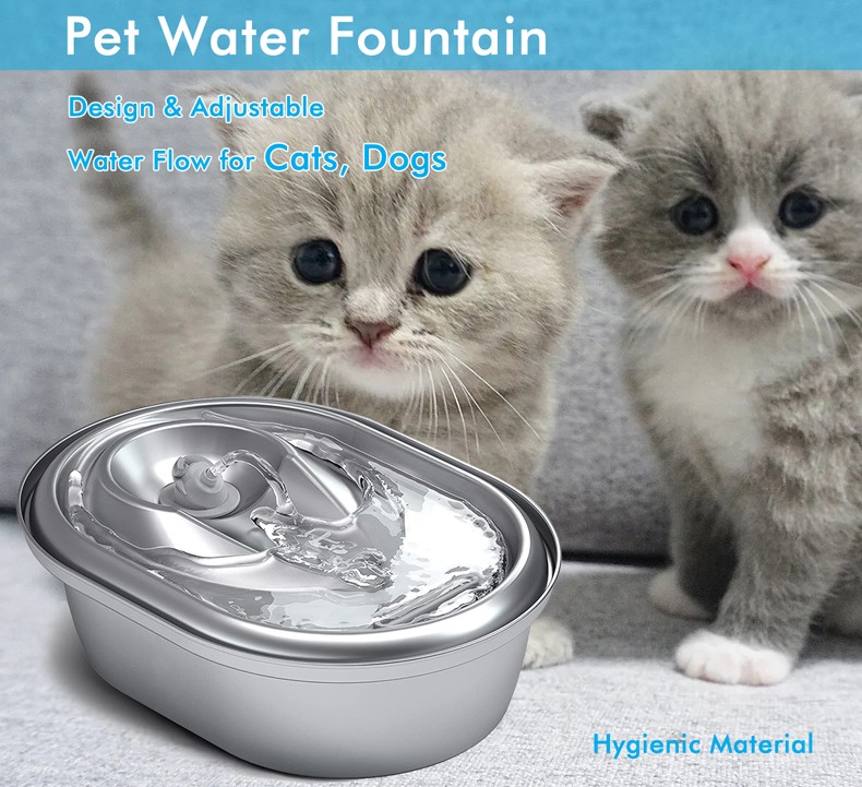 Pet drinking fountain